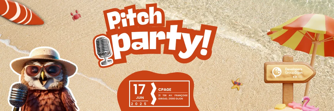 header pitch party