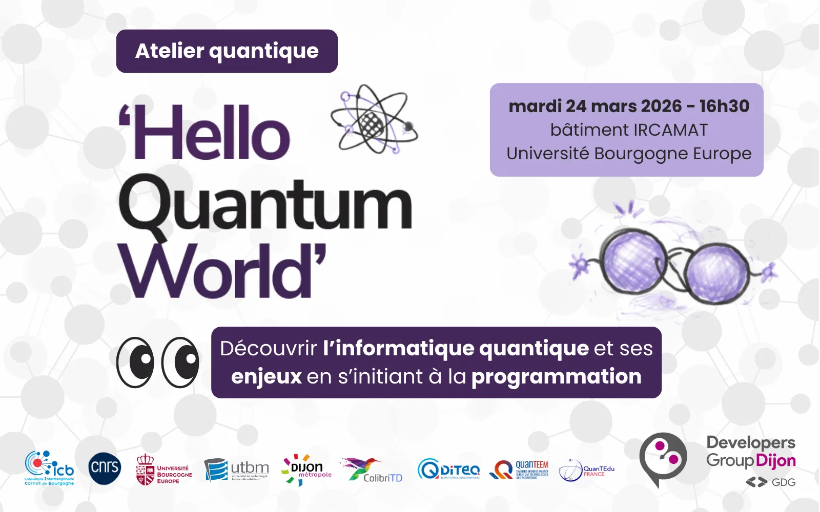 atelier quantique DGD mars 2026